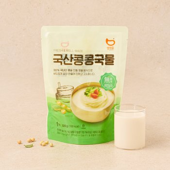 생채움 국산콩 콩국물 320g