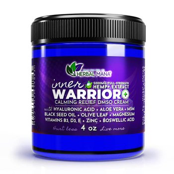 [해외] 허벌마나 로얄 워리워 커밍릴리프 DMSO 크림 4oz(118g)