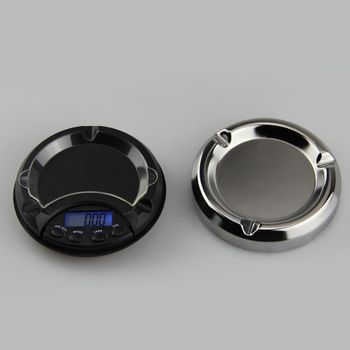 전자저울 디지털 원형 (500x0.1g)(GTF30463)