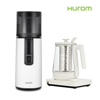 [본사직영] 휴롬 착즙기 H400 + 멀티분유포트 TM-HB2 세트 / 티마스터 티포트