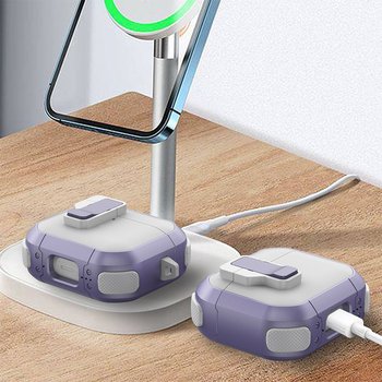 에어팟 3세대 케이스 분실방지 자동잠금 투블럭 범퍼케이스