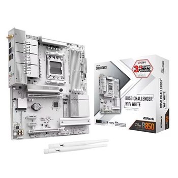 애즈락 B850 Challenger WiFi 7 White 메인보드 디앤디컴