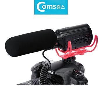 카메라 스마트폰 노이즈방지 단방향성 샷건 마이크 입문용