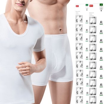 BYC반팔런닝10종과사각팬티10종=20종BYC1903C2213