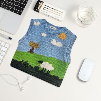 우주스쿨 마우스패드 니트 사무실꾸미기 테스크테리어 마니또선물