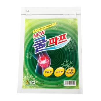 쿨파프 붙이는 5매 파스 냉감 패치 붙이는파스 쿨파스 5매입 냉감파스