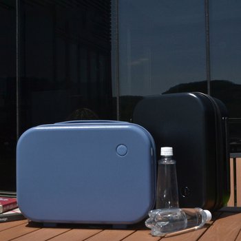 월드투어리스트 쿼드 캐리어 14인치 블루 AGK-14QBL