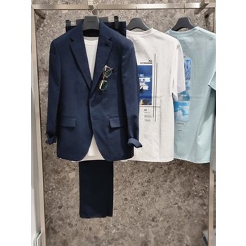 시크 딥그린 쿨맥스 여름 캐주얼 정장(E5JKM001)_DG