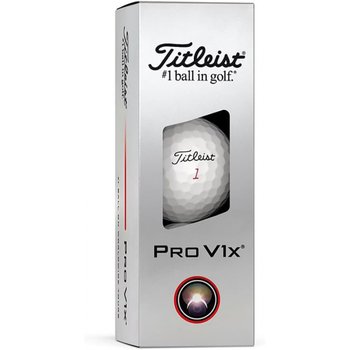 [해외] 2025 타이틀리스트 ProV1x 프로 V1x 더블 넘버 (슬리브 3개 포함)