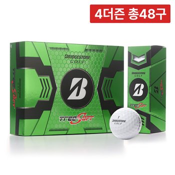 4박스 총48구 2021 브리지스톤 트레오 소프트 골프공_P308321142