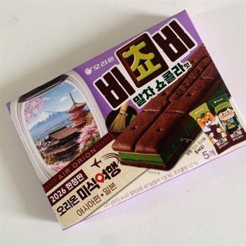 [웰빙창고] 오리온 비쵸비 말차쇼콜라 125g x 6박스 (S50490844)