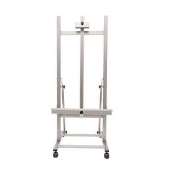 철제 이동식 미술 화판 거치대 스탠드 실내용이젤 홍일이젤 그림받침대 그림거치대 이동식이젤