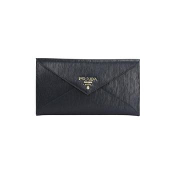 [해외] 프라다 비텔로 무브 레더 엔벨로프 장지갑 블랙 1MF175-2B6P-F0002