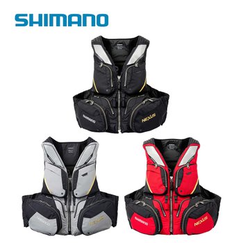시마노 넥서스 플로팅 베스트 VF-120W 블랙 L,XL 구명복 구명조끼 낚시조끼