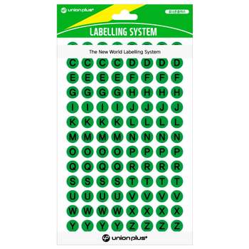 원형스티커 8매입 벳 스티커 9mm 컬러스티커 그린