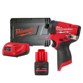 밀워키 M12 FID2-251X 12V 임팩 드라이버 2.5A 1개 세트