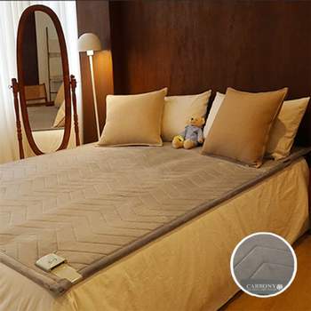 침대 탄소매트 온열 숯 더블 2인용 분리난방 극세사 온열매트 전기장판 온수매트 캠핑매트