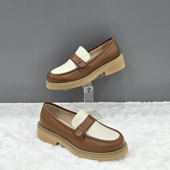 여성 클래식 모던 로퍼 X2HT42GD13 CAMEL 4SD JJ