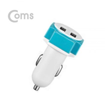 Coms P7O9O1H5 G POWER 고속 차량용 2포트 충전기 케이블 미포