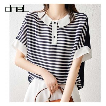 [드넬]턴단카라티셔츠DWT41254A