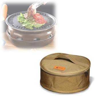 캠핑 원통 바베큐 화로그릴 가방 릴 전선 다용도백 캠핑가방 공구가방 캠핑수납가방 캠핑준비물