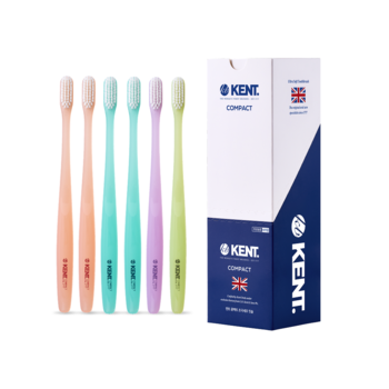 [오늘출발] 켄트칫솔 콤팩트 부드러운 초극세모 6개입