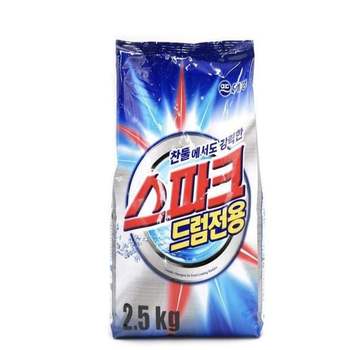 드럼전용 가루세제 2.5Kg 리필 드럼용세탁세제 드럼세탁기용세제 가