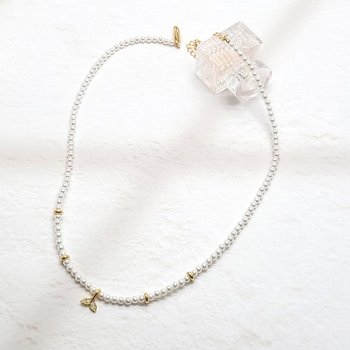 돌고래꼬리 진주 목걸이 NK161