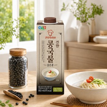 정식품 진한 콩국물 검은콩 950ml 12입