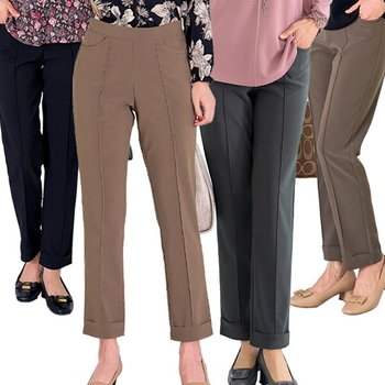 [엄마옷 로즈맘] 가찬핀턱카브라밴딩바지