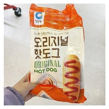 청정원 오리지널 핫도그 375g x 1개 31729