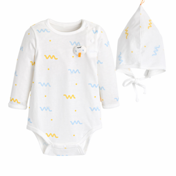 [모이몰른] 컬리밤부싱글바디슈트세트