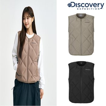 [신세계백화점]25F/W [디스커버리] DWDV74056 여성 디하스 튜브 U넥 경량다운 패딩베스트
