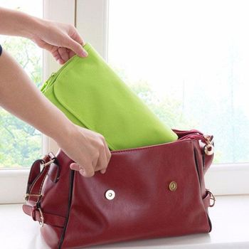 파우치 UOQ919C3 여행용 속옷 화장품 그린