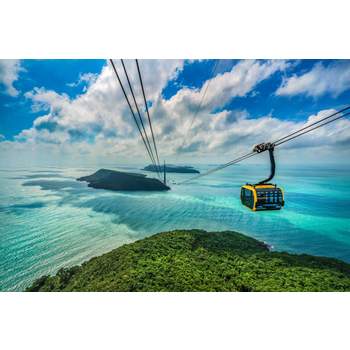 푸꾸옥 혼똔섬 케이블카 아쿠아토피아 입장권 티켓 (디너쇼 옵션)