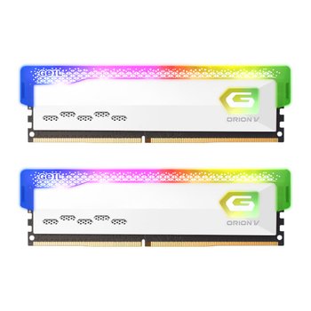 e_ GeIL DDR5 32GB PC5-44800 CL38 ORION V RGB 화이트 패키지 메모리 (16Gx2/5600MHz)