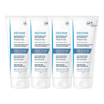 [해외] Ducray 듀크레이 Dexyane 덱시안 에몰리언트 밤 200ml 4개