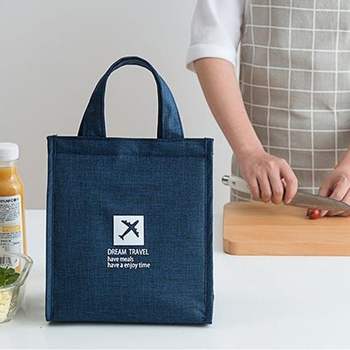 키밍 RO76ZA33 보냉 도시락 가방 런치백 직장인 미니 보온 파우치