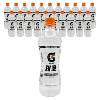 롯데 게토레이 제로 600ml x 24PET
