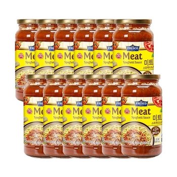 고품질 프레스코 미트 스파게티소스 400g 12개 (WFJIH0K)