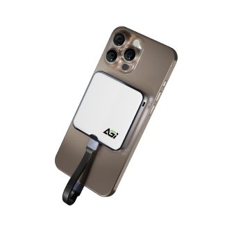 [해외] AGI 외장 SSD 2TB 화이트 MagSafe 대응 휴대용 SSD EDM38