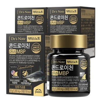 팔레오 닥터스노트 콘드로이친 plus MBP 30정 3박스 3개월분