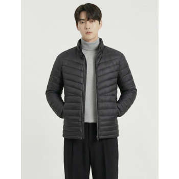 콜핑 2264JK785M 웰론 하이넥 남자 겨울 경량 패딩 자켓