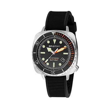 [해외] 독일 브리스톤 시계 BRISTON 블랙 Diver Pro Automatic 워치 20644.S.DP.35.RB 스트랩 1483579