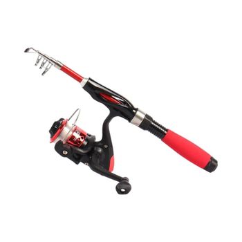 입문용 루어대 (레드) DK31 입문낚시 스피닝릴 낚린이 바다낚시 지그헤드