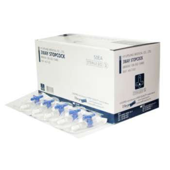 협성 3way stopcock 쓰리웨이 스탑콕 수액 연결커넥터 피하수액 50ea