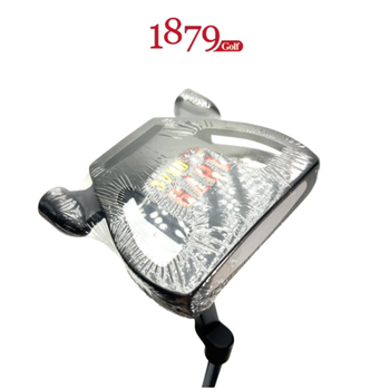 [중고] 1879 골프 ORAC 말렛 퍼터 라임 크롬 일자 34 품번 701