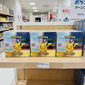 포켓몬 카드 게임 메가 확장팩 30주년 기념 1BOX 미개봉 슈링크