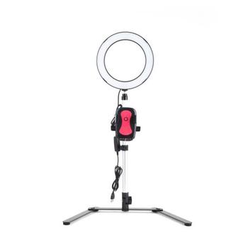 아트박스/비트로 LED 링라이트 촬영 조명 원형램프 20cm / 스탠드 세트