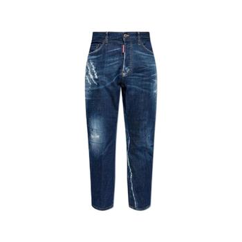 Dsquared2 디스트레스드 스트레이트 레그 진 S74LB1558S30342 470 TP942940446